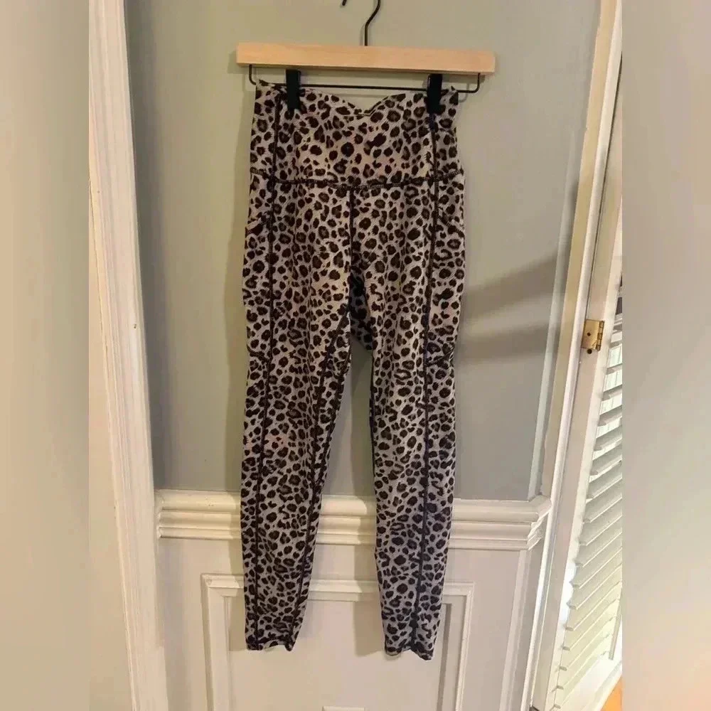 Ododos Leopard Print Women's Leggings